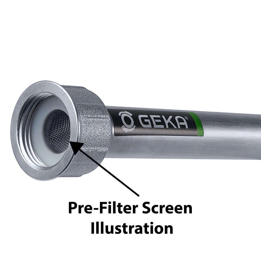 Geka Plus 60cm Aluminium Wand, Bayonet Fitting - Image 2