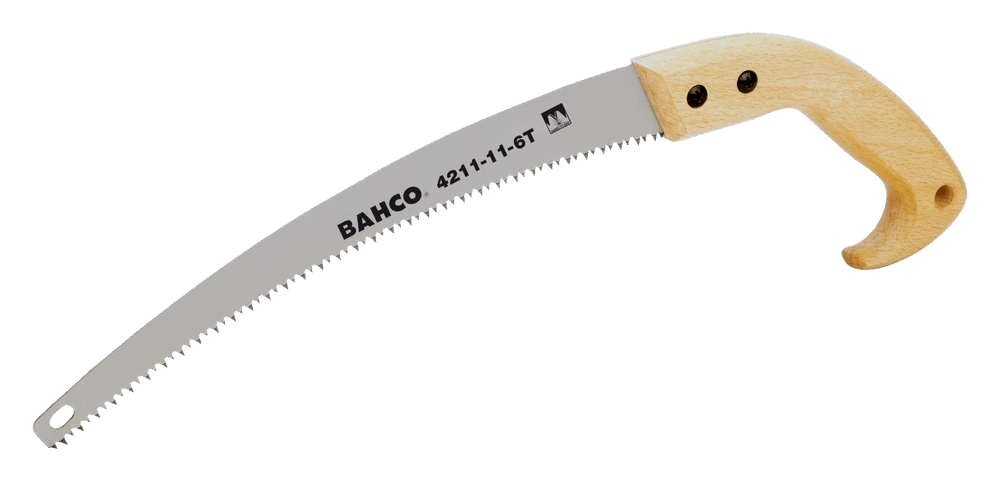 Bahco 4211-14-6T Hardpoint Pruning Saw With Wooden Handle - Image 5