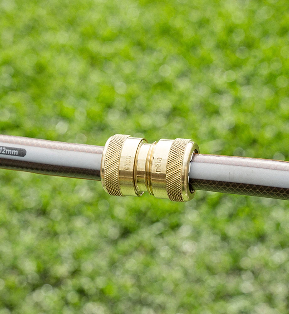 12mm Brass EZ Hose Joiner 6 12mm Brass EZ Hose Joiner - Image 4