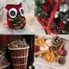 Pine Cones - Pack Of 4 -Outdoor Garden Store pine cone baskets